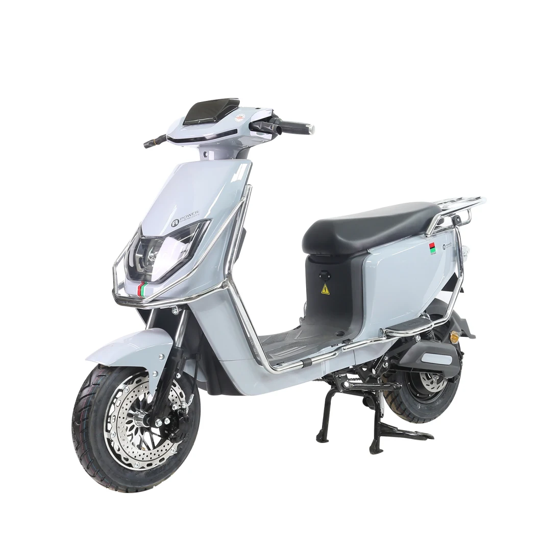 1500W Max Speed 50km/H and Max Range 90km Vespa Two Sets of 70V35ah Low-Carbon Electric Motorcycle Control System LED Light Electric Bike Women Cute