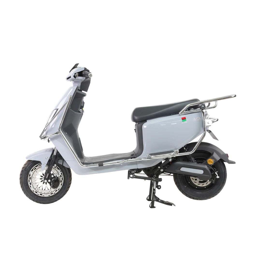 1500W Max Speed 50km/H and Max Range 90km Vespa Two Sets of 70V35ah Low-Carbon Electric Motorcycle Control System LED Light E-Scooter Fond Women