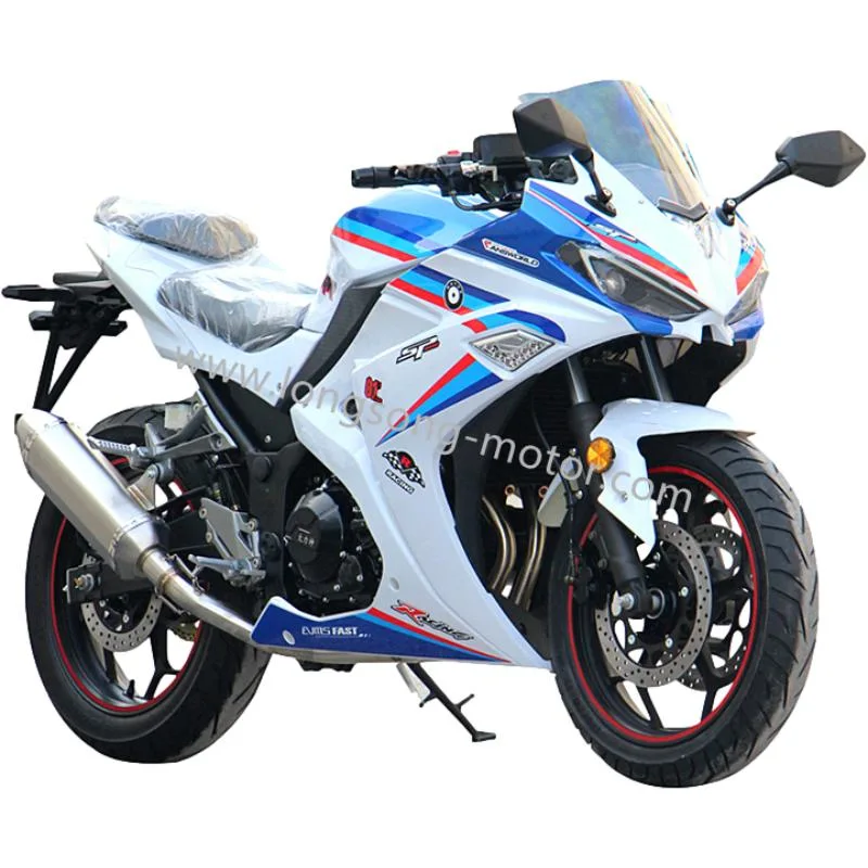 Sports Motor Kawasaki 250cc Top Speed Gasoline for Two Wheeled Motorbike V6 Racing Motorcycle