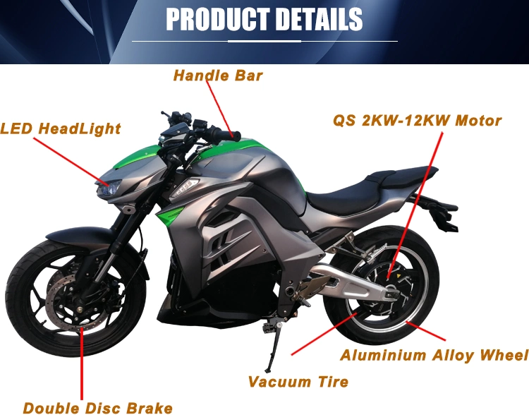 Dongma N19 New High Speed Super Power Long Range Scooter Dirt Bike Electric Motorcycle with Disc Brake